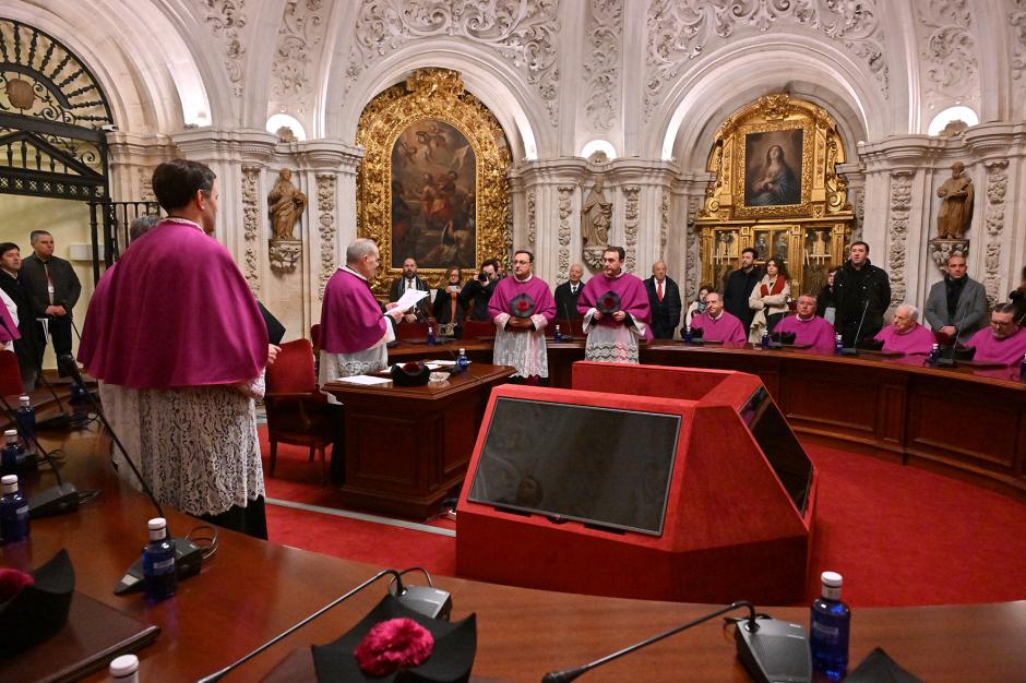 Toma de posesión en la Sala Capitular