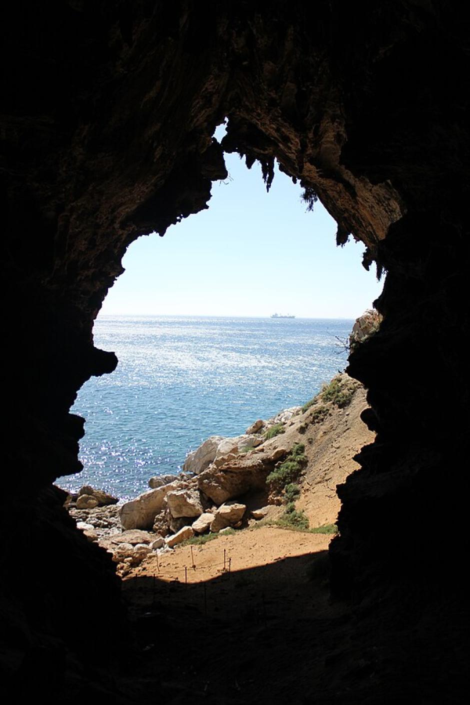 Cueva de Gorham, en Gibraltar