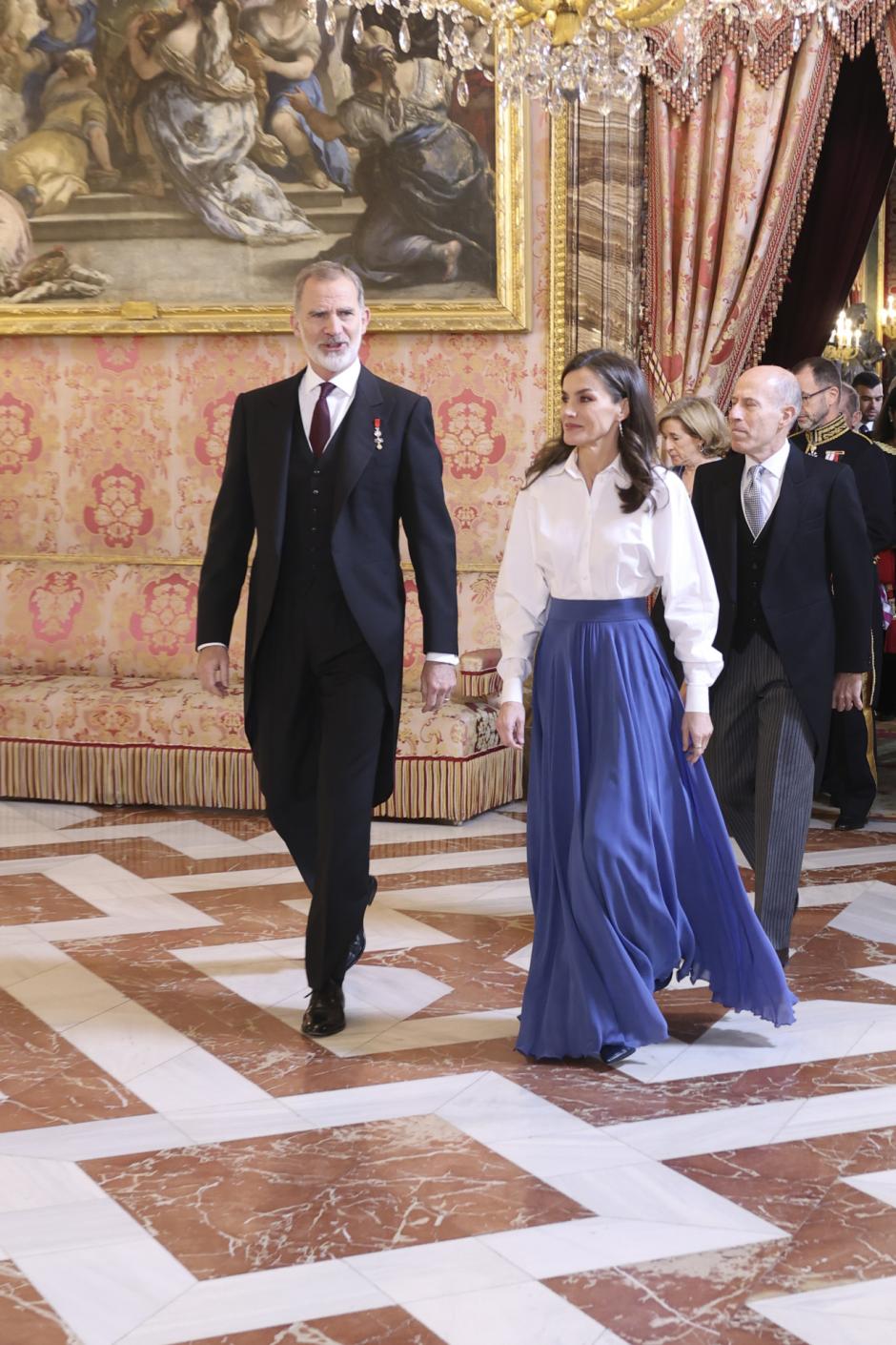 Spanish King Felipe VI and Letizia