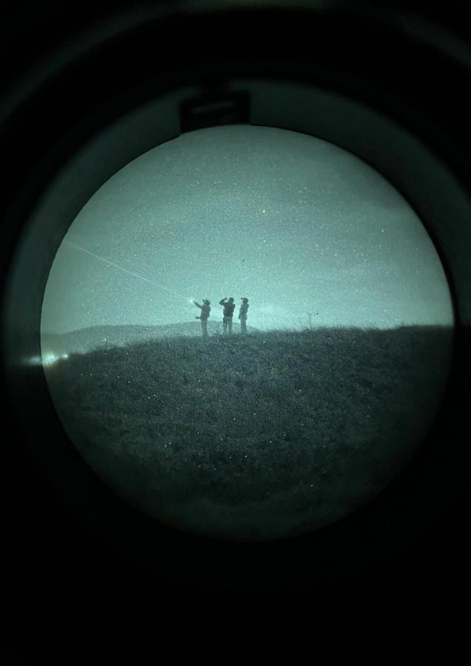 Militares norteamericanos realizan guiado láser nocturno a Eurofighter españoles en Rumanía