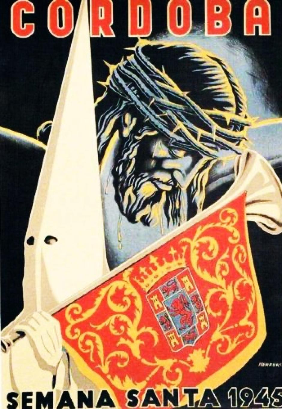 Cartel de la Semana Santa de Córdoba de 1945