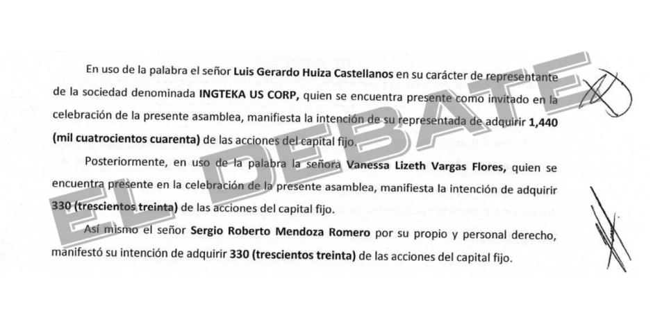 La compra de acciones que llevó a cabo Jorge Brizuela a través de su mujer