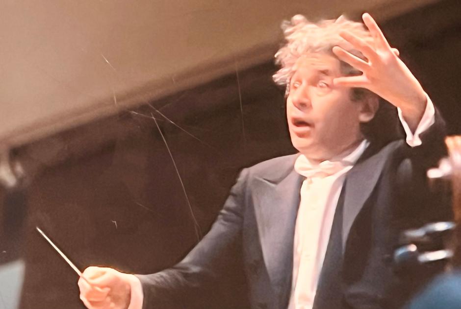 Dudamel durante su concierto en Madrid