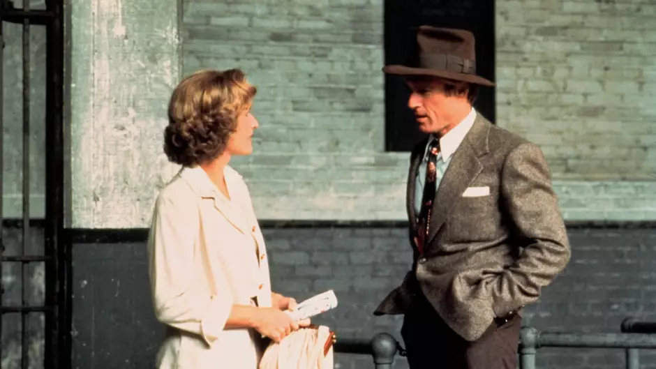 Glenn Close y Robert Redford en El mejor