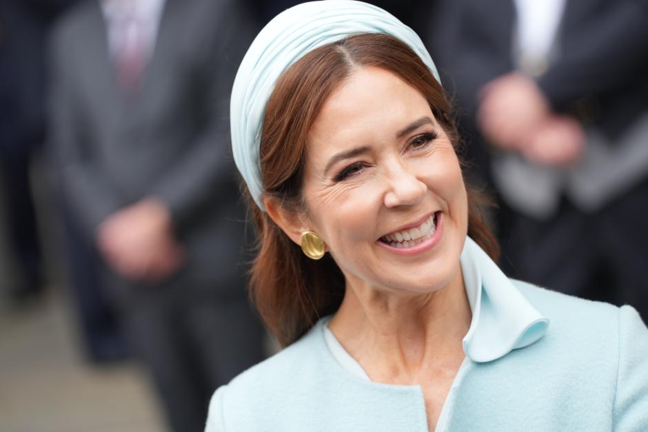 Queen Mary during the gala diner in Copenhagen, Denmark on Tuesday, October 8, 2024