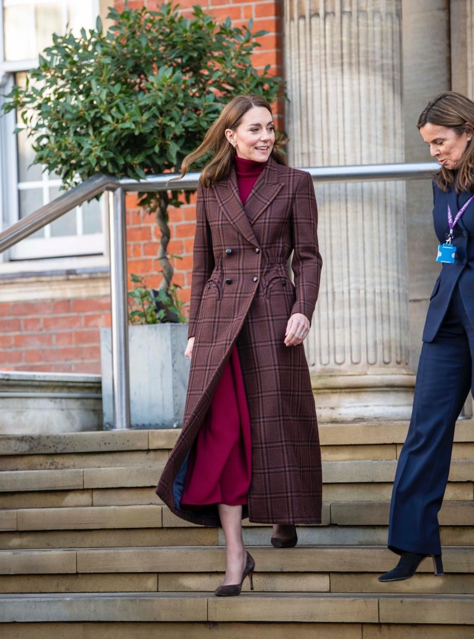 La Princesa de Gales, en el Royal Marsden Hospital de Londres