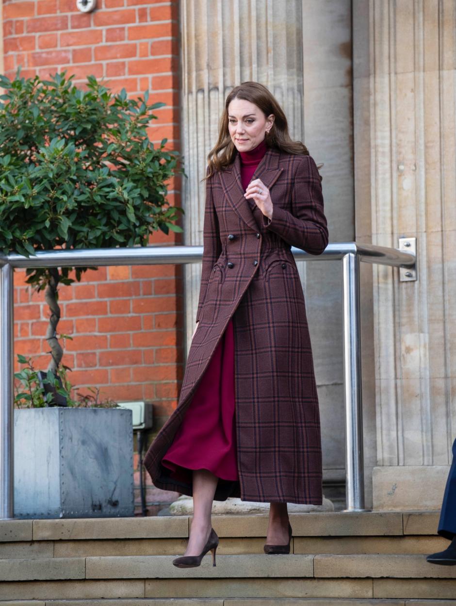 La Princesa de Gales en el Royal Marsden Hospital