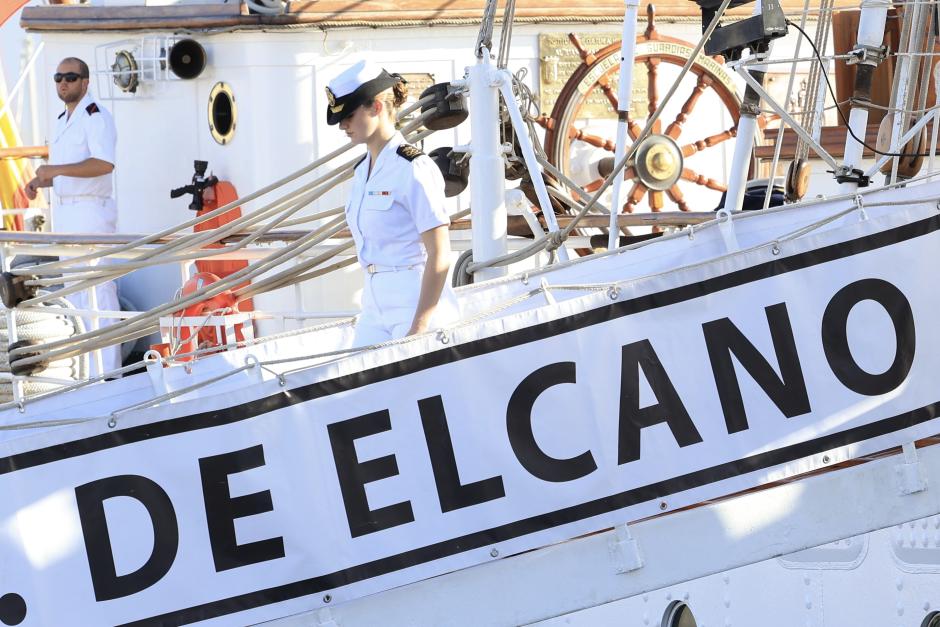 La Princesa de Asturias desembarca en Santa Cruz de Tenerife