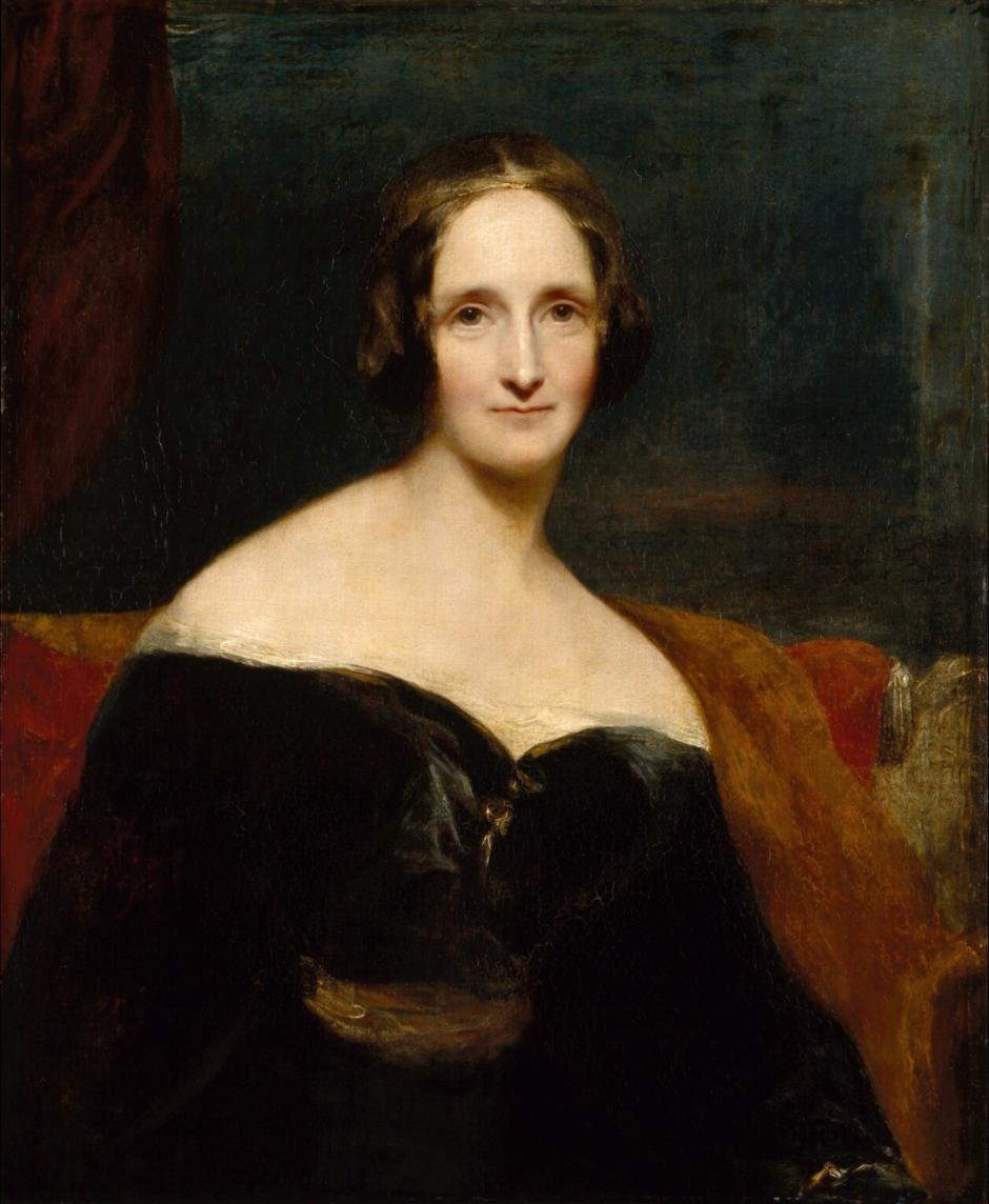 El retrato de Shelley realizado por Richard Rothwell