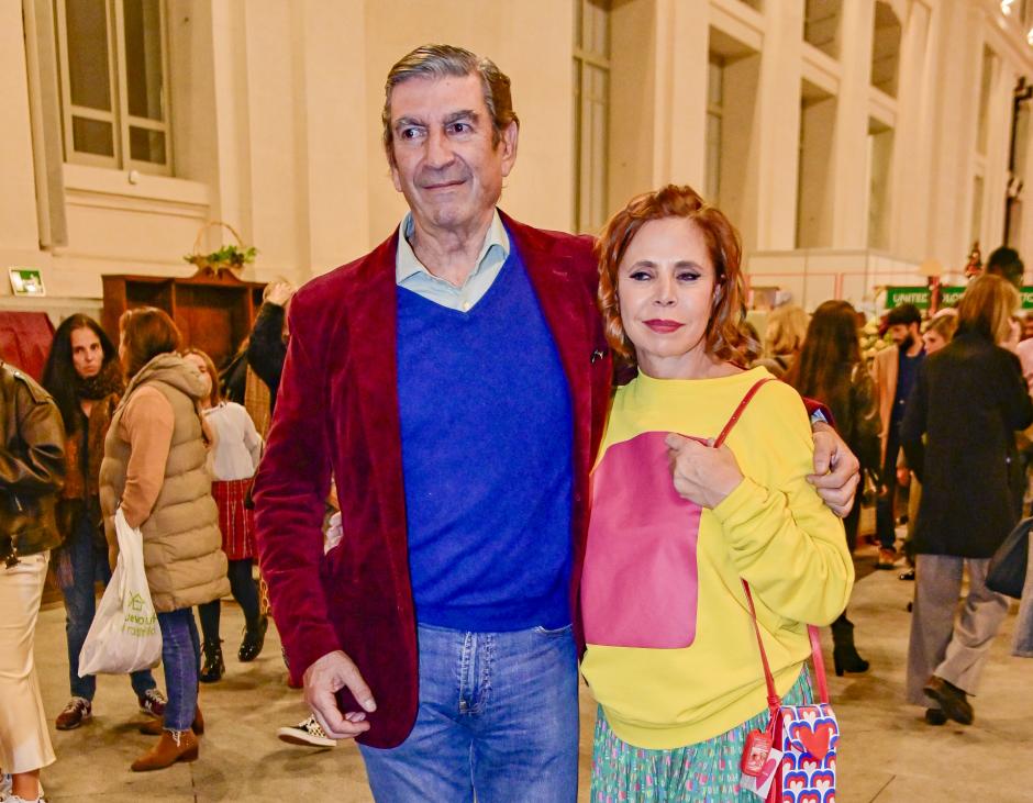 Designer Agatha Ruiz de la Prada and José Manuel Díaz Patón