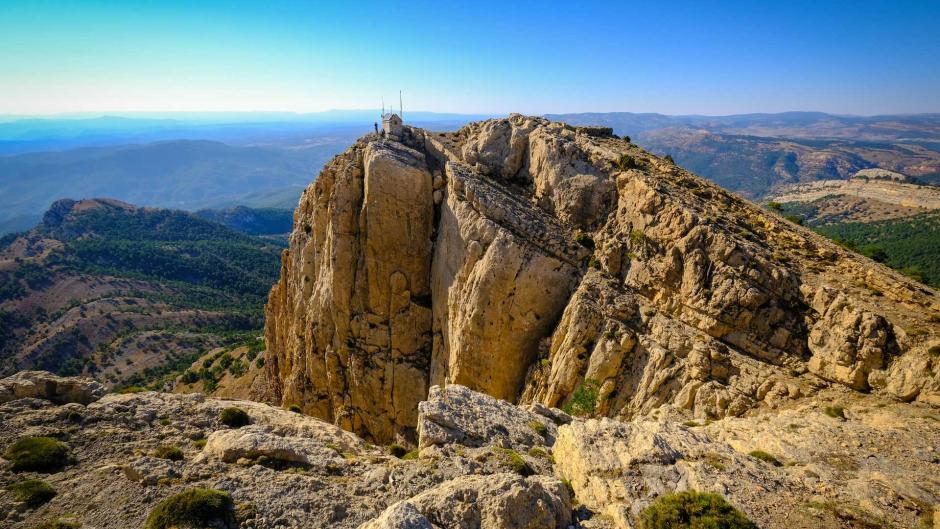 Vistas desde los alrededores de Vistabella del Maestrazgo en el Peñagolsa, Castellón