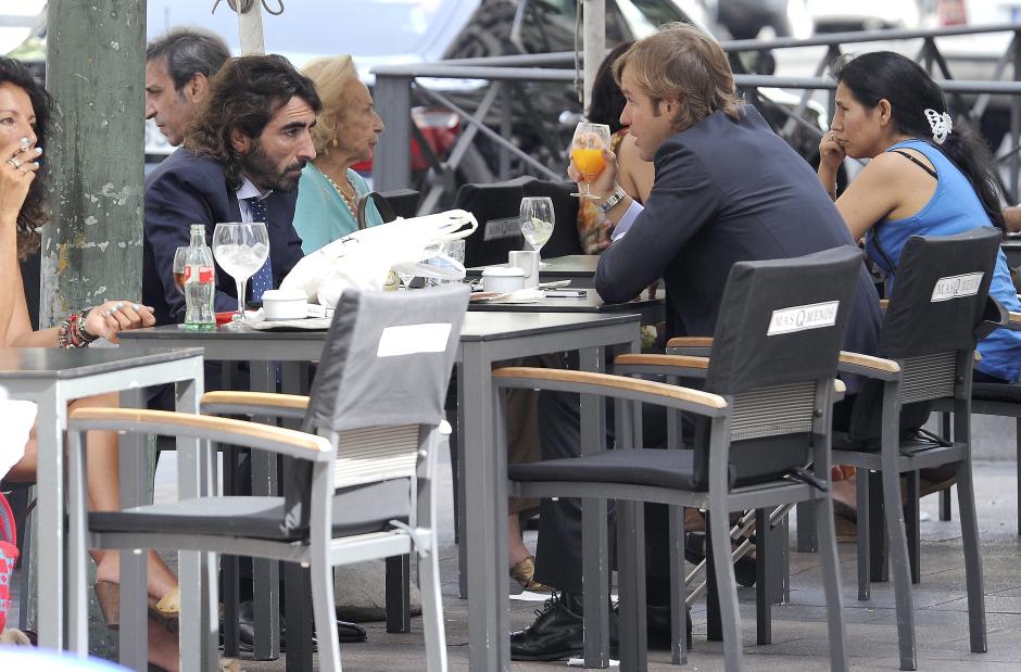 JAVIER HIDALGO Y ROSAURO VARO EN UN RESTAURANTE DE MADRID
26/06/2012
MADRID
