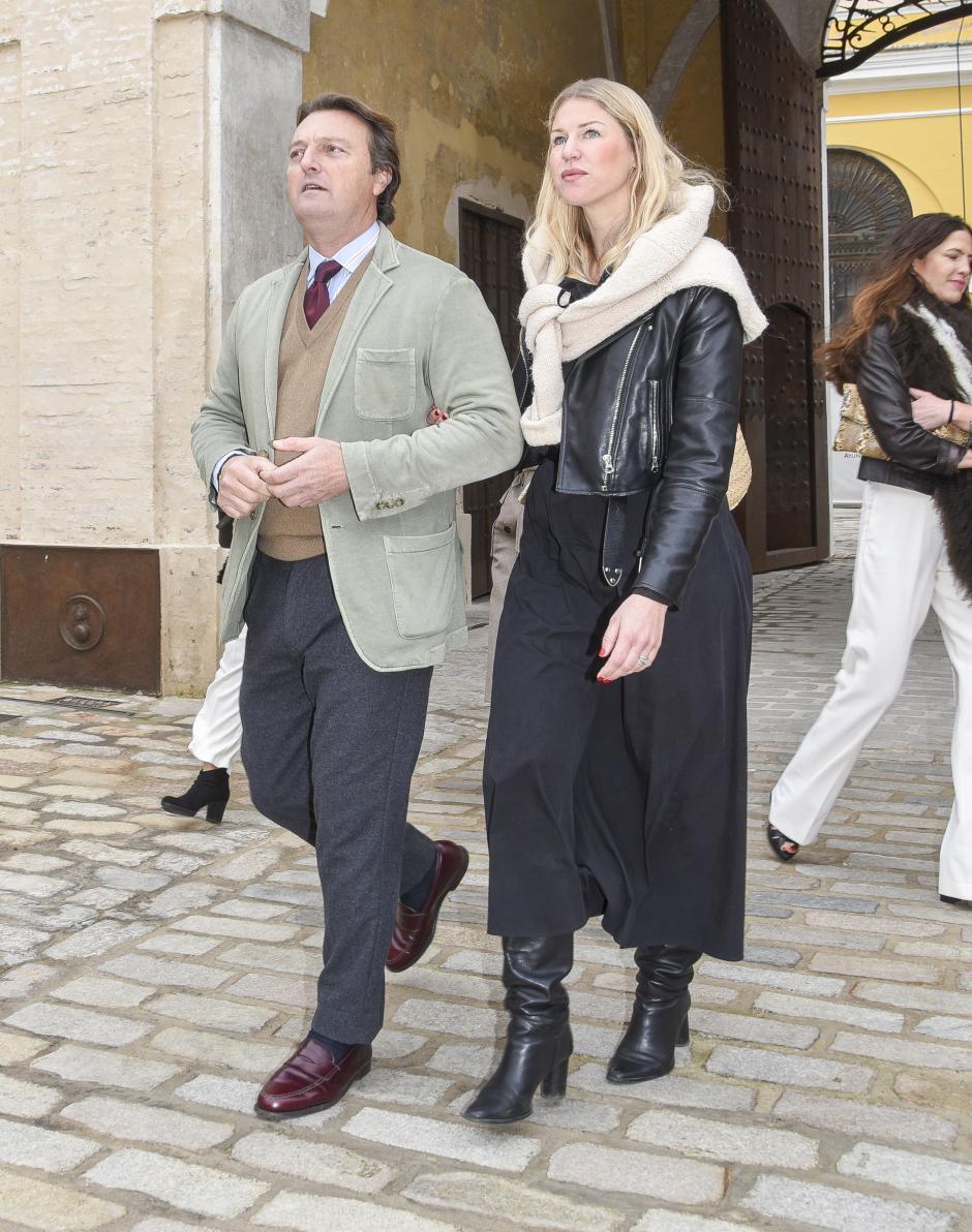 Bullfighter Raul Gracia '' El Tato '' and Kate Lapekas attending RocioPeralta: La perseverancia de los sueños Brand event  in Sevilla on Friday, 10 January 2025.