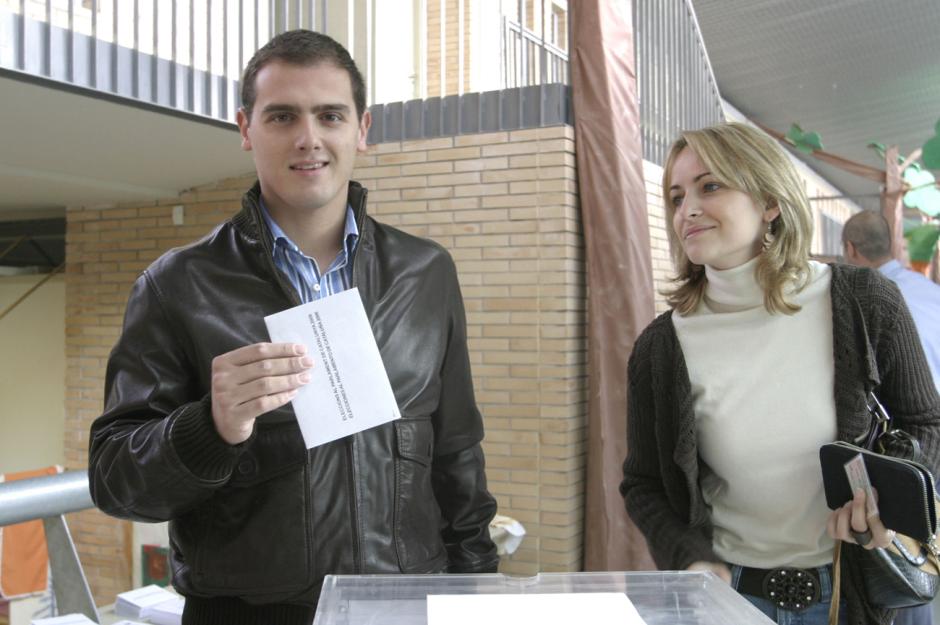 Albert Rivera y Mariona Saperas, en 2006