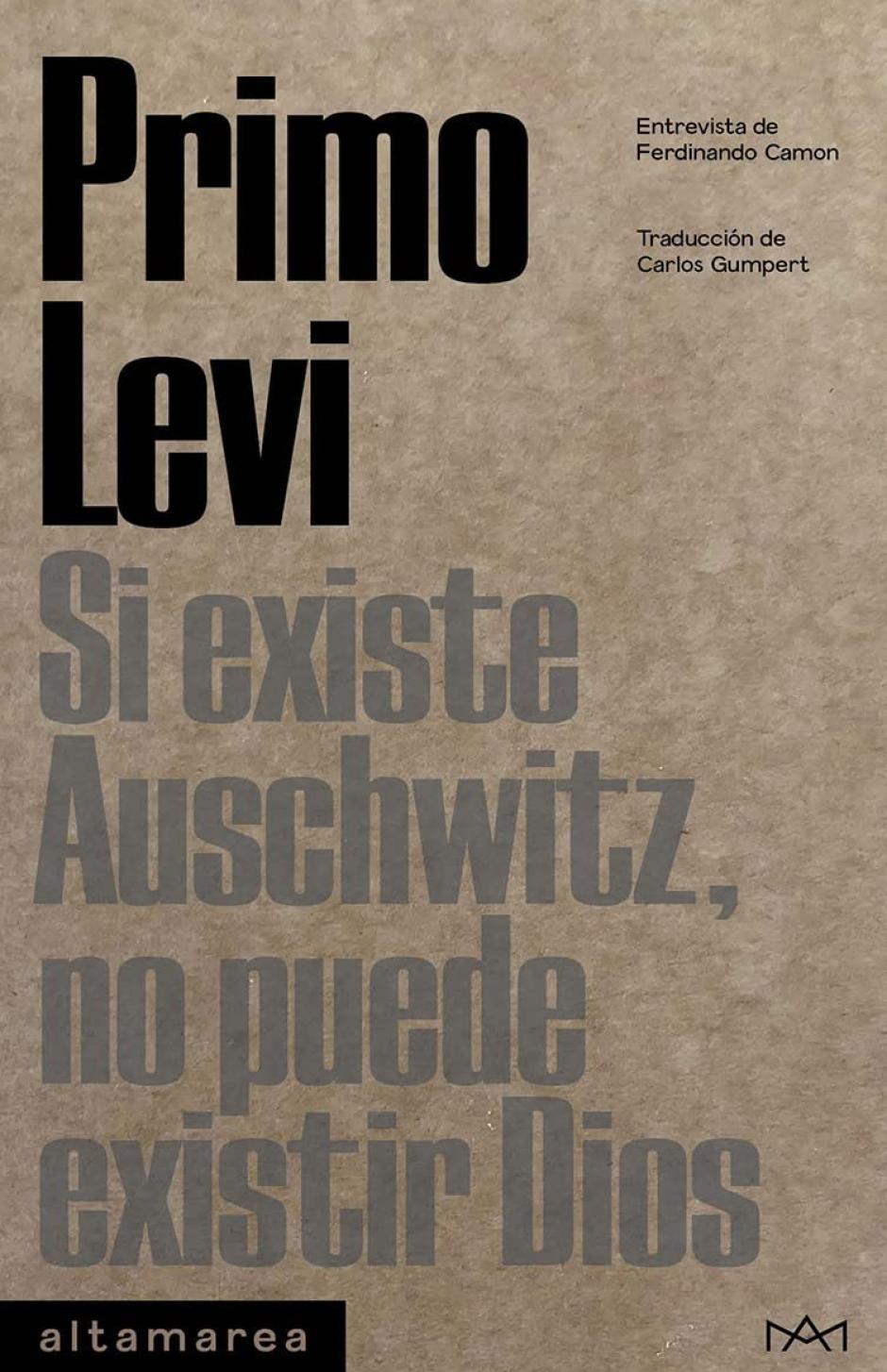 La portada del libro de Levi en su versión española
