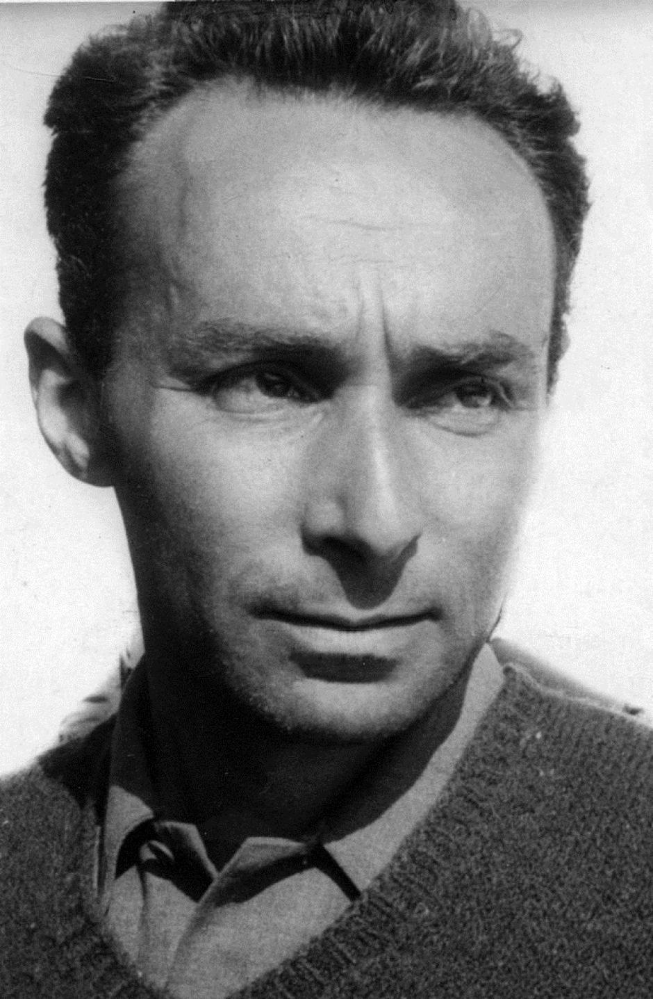 El escritor italiano Primo Levi
