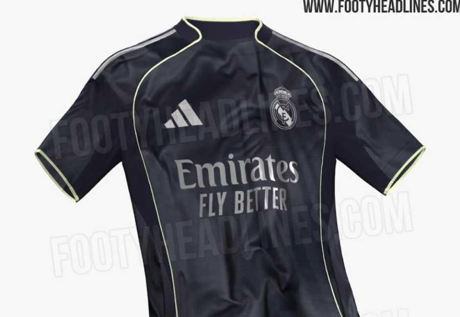 Así es la segunda equipación del Real Madrid para el próximo año