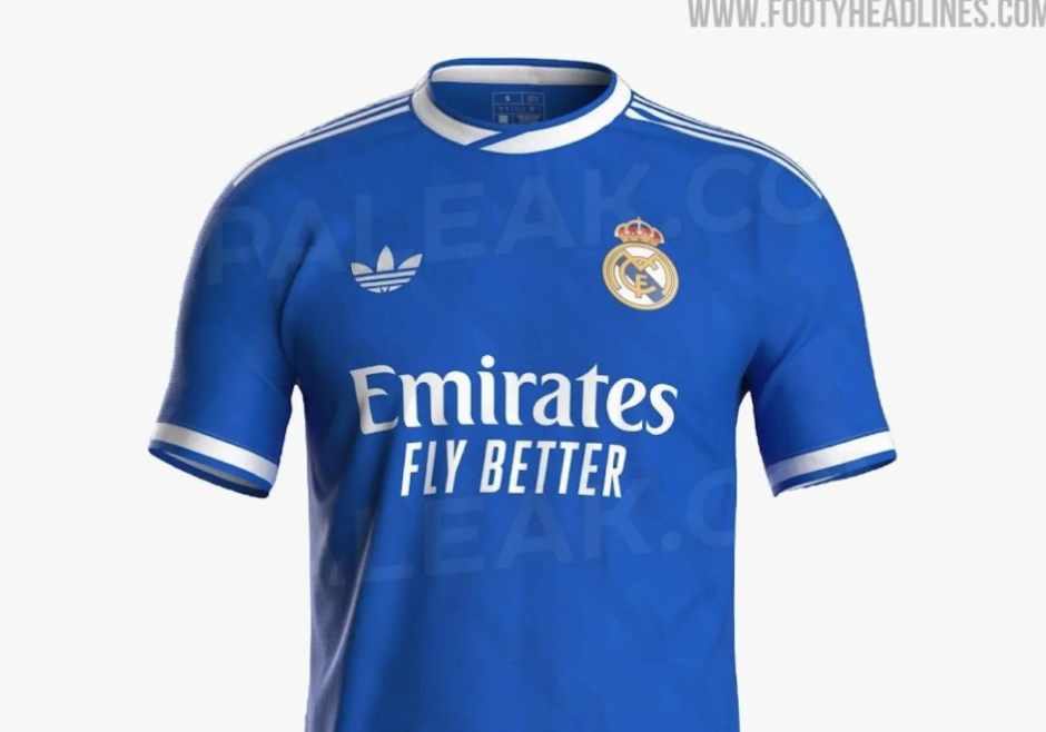 Esta será la tercera equipación del Real Madrid para la temporada 2025/26