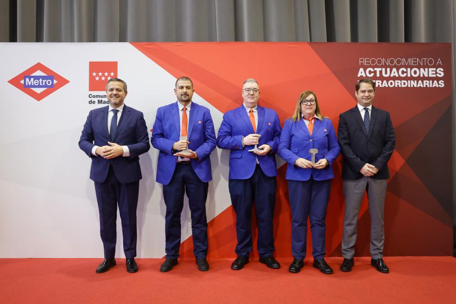 Premios de Metro de Madrid a las acciones más heroicas