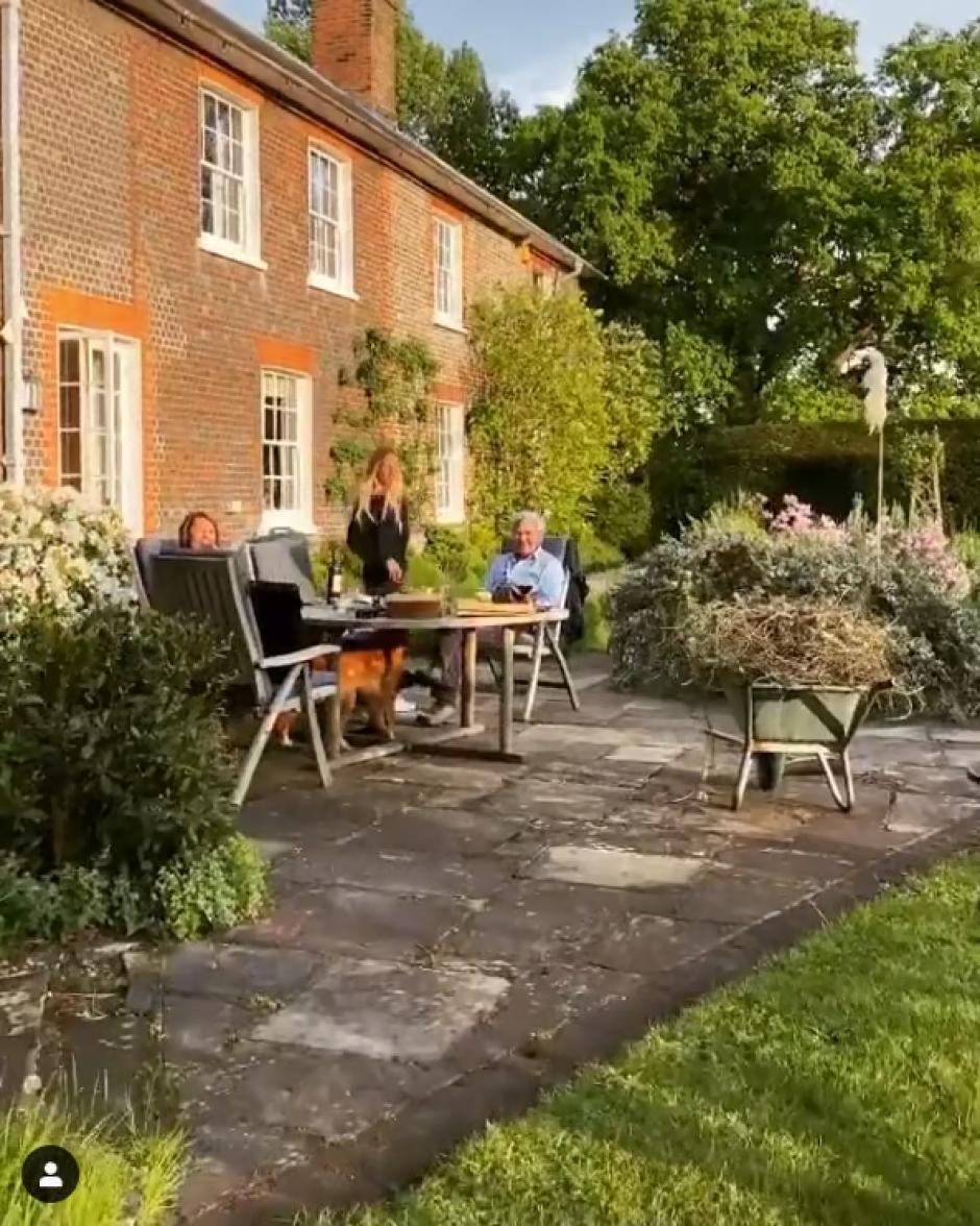 Jardín de Bucklebury Manor