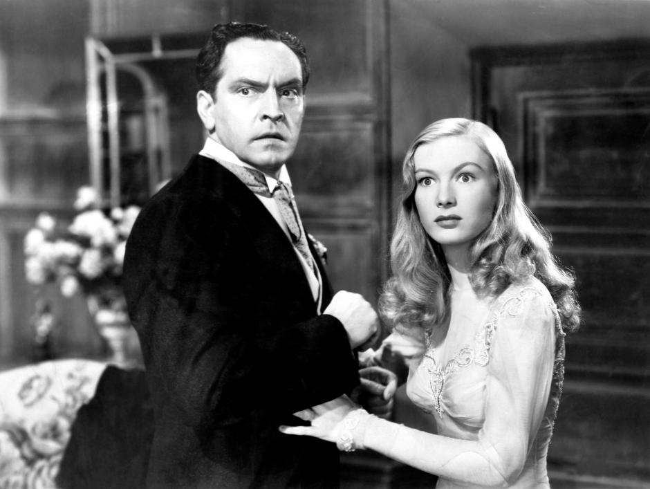 Veronica Lake protagonizó Me casé con una bruja junto a Fredric March