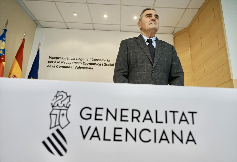 (Foto de ARCHIVO)
El ministro del Interior, Fernando Grande-Marlaska, durante la reunión del Centro de Coordinación Operativo Integrado (CECOPI) de la Comunitat Valenciana, a 1 de noviembre de 2024, en L'Eliana Valencia, Comunidad Valenciana (España). Marlaska se ha incorporado de manera permanente al equipo del Centro de Coordinación Operativa Integrado (Cecopi) del 112 de la Comunidad Valenciana  para mejorar la coordinación operativa.

Jorge Gil / Europa Press
01 NOVIEMBRE 2024;CEOPI;CATASTROFE;DANA;INUNDACIONES;GOTA FRÍA
01/11/2024