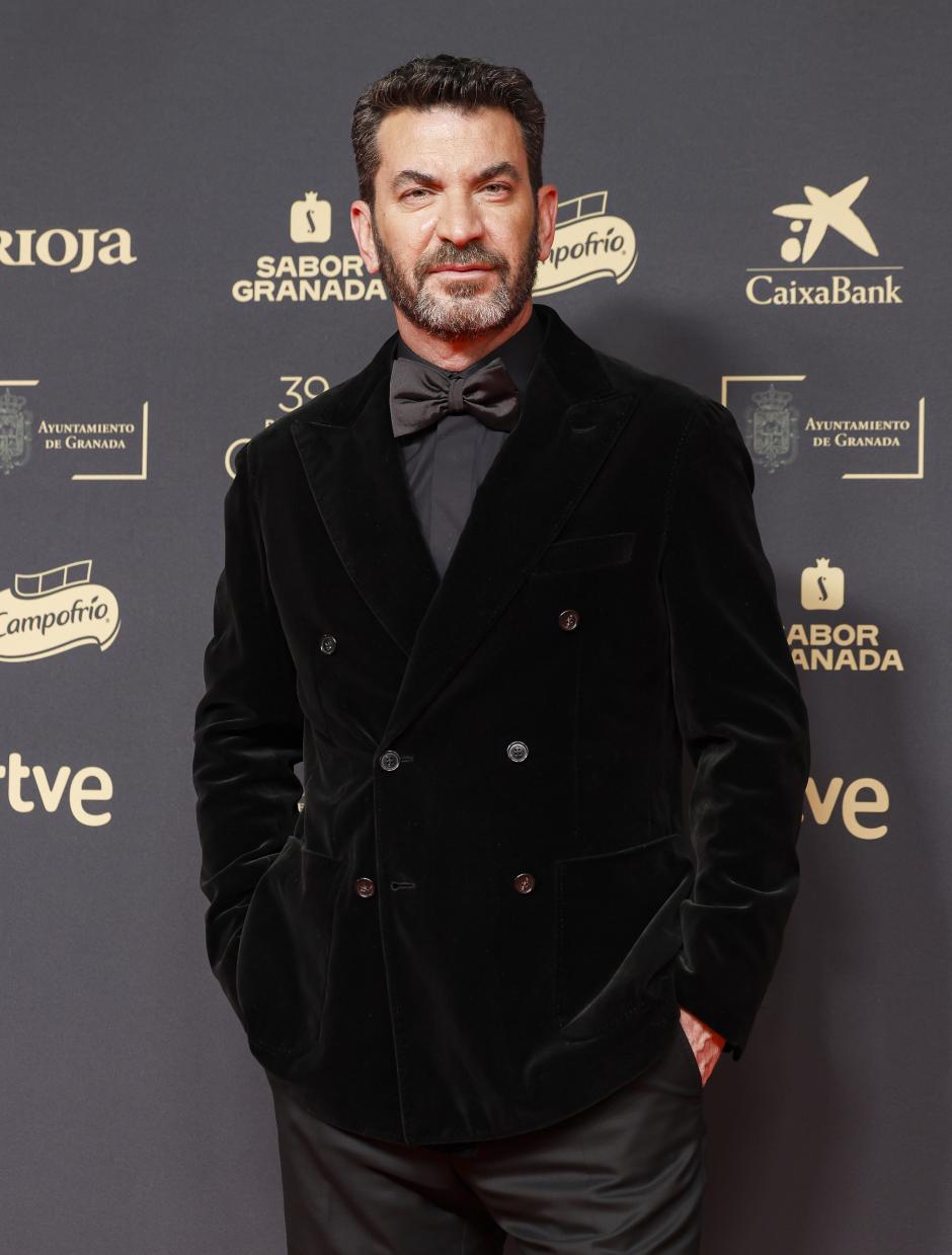 at photocall for the 39th annual Goya Film Awards in Granada on Saturday 8 February, 2025.
