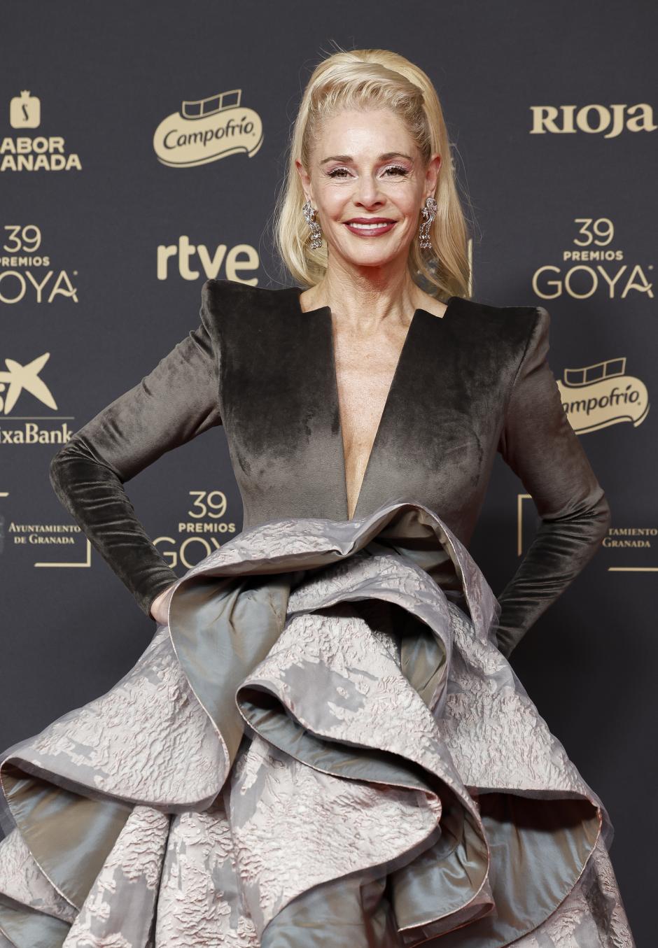 at photocall for the 39th annual Goya Film Awards in Granada on Saturday 8 February, 2025.