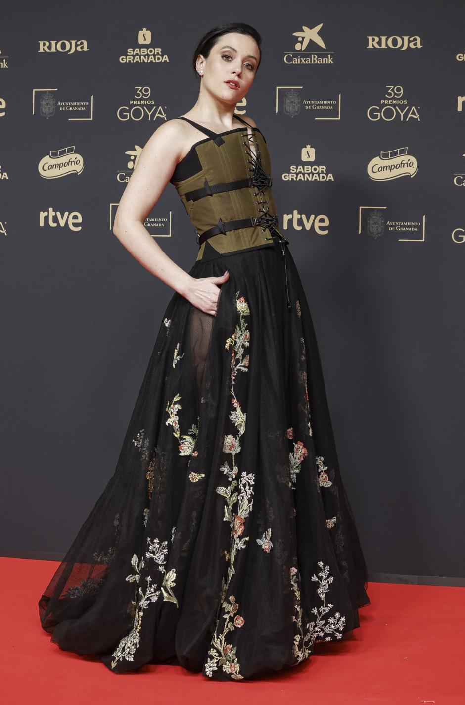 at photocall for the 39th annual Goya Film Awards in Granada on Saturday 8 February, 2025.
