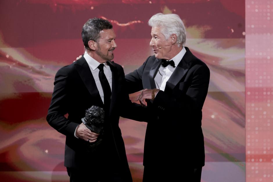 Antonio Banderas y Ricard Gere