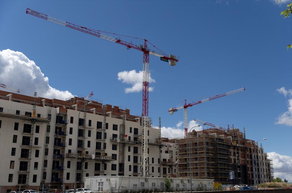 Obras en bloques de viviendas en Madrid