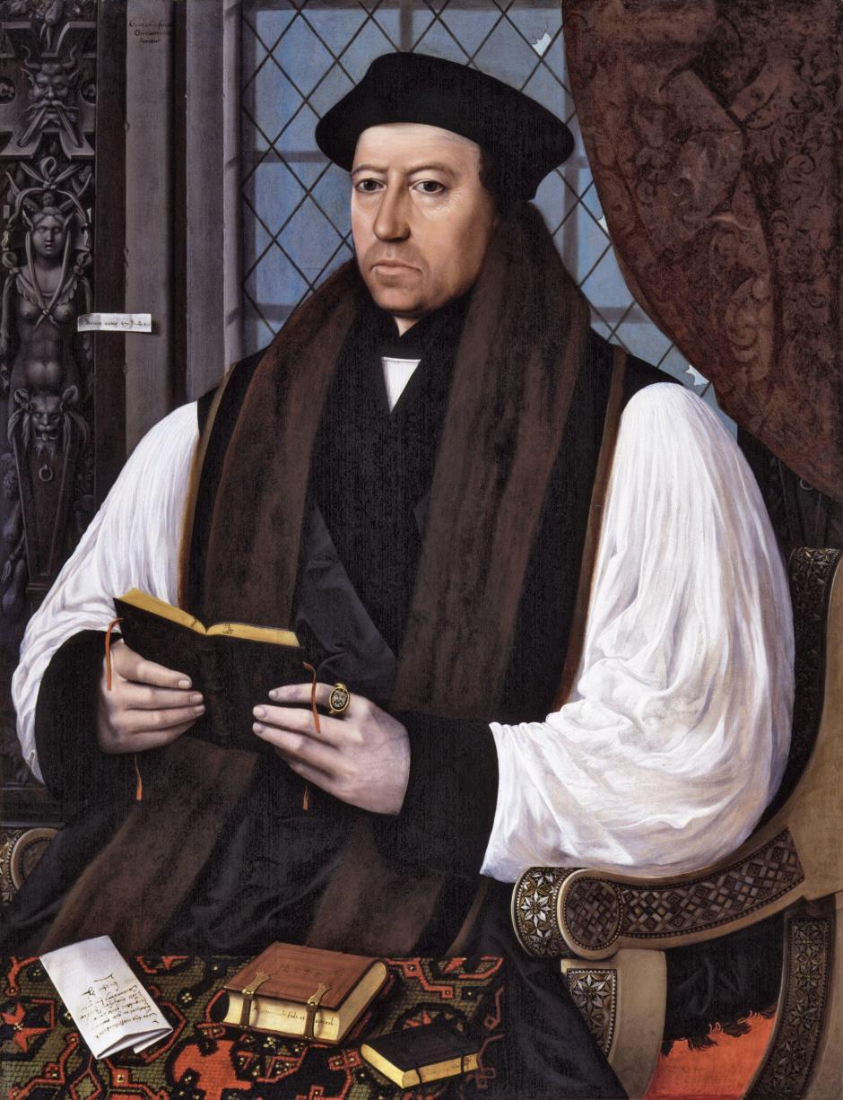 Thomas Cranmer, el arzobispo de Canterbury es declarado hereje en 1556