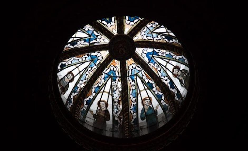 Cúpula de la capilla Alfonso el Magnánimo, en el Centro Cultural de la Beneficencia, Valencia