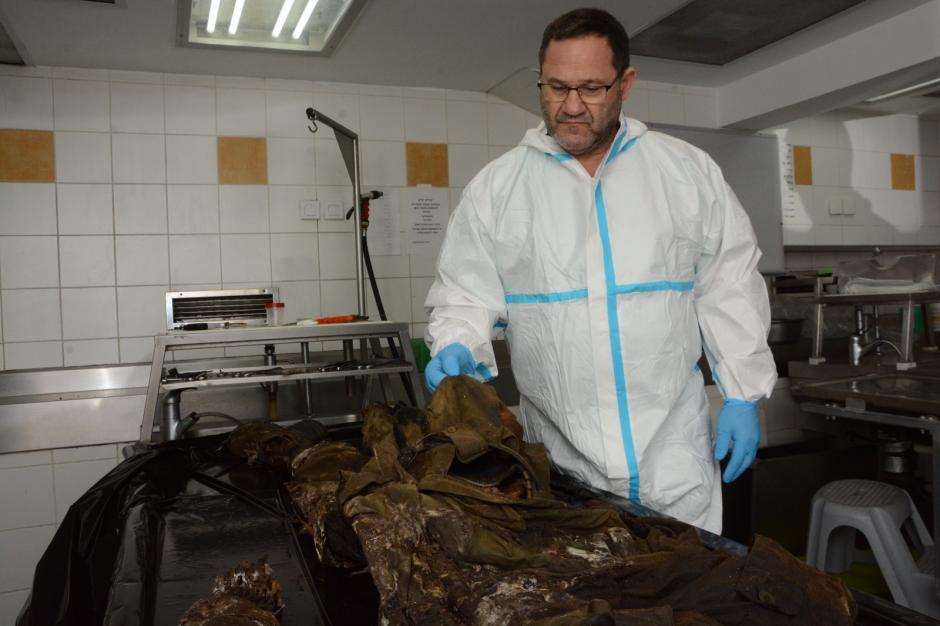 El forense Ricardo Najman, encargado de analizar los restos de los niños y la madre de la familia Bibas