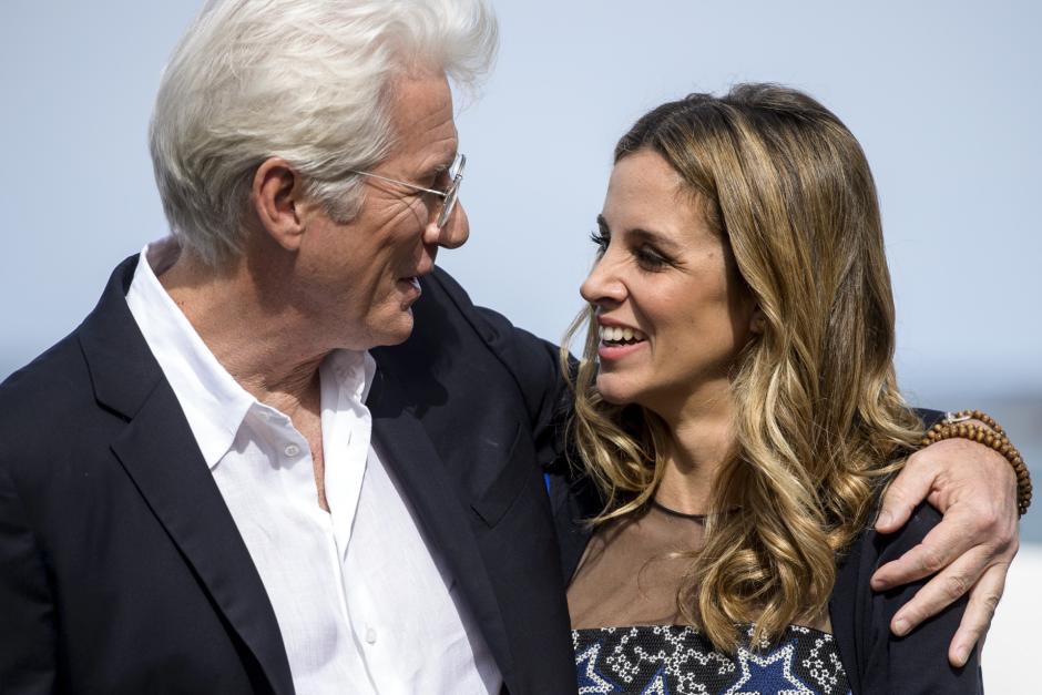 Richard Gere y Alejandra Silva