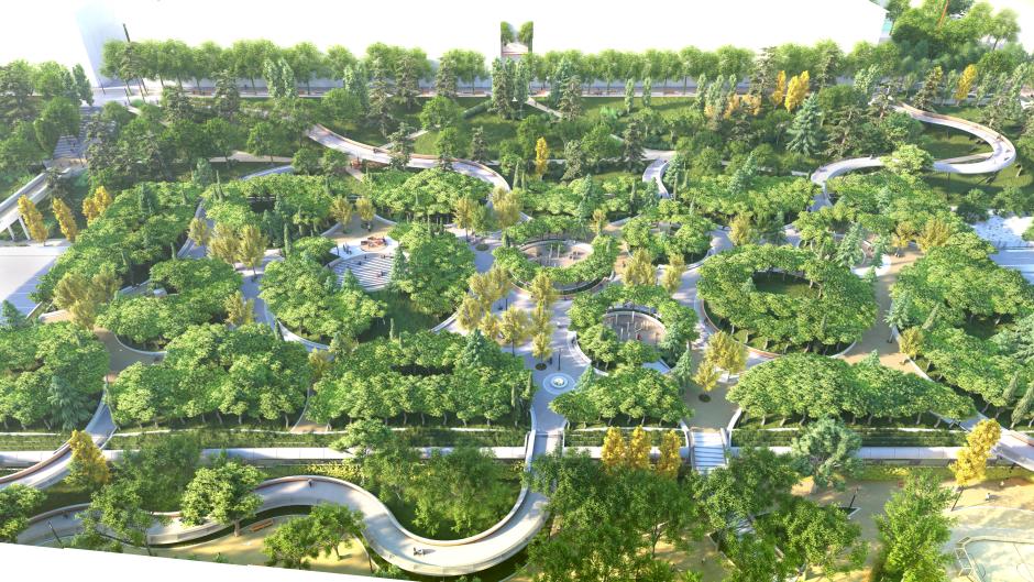 Parque de Ventas sobre la M-30