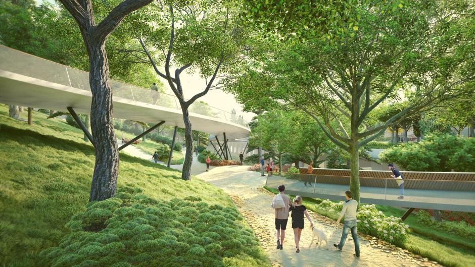 Parque de Ventas sobre la M-30