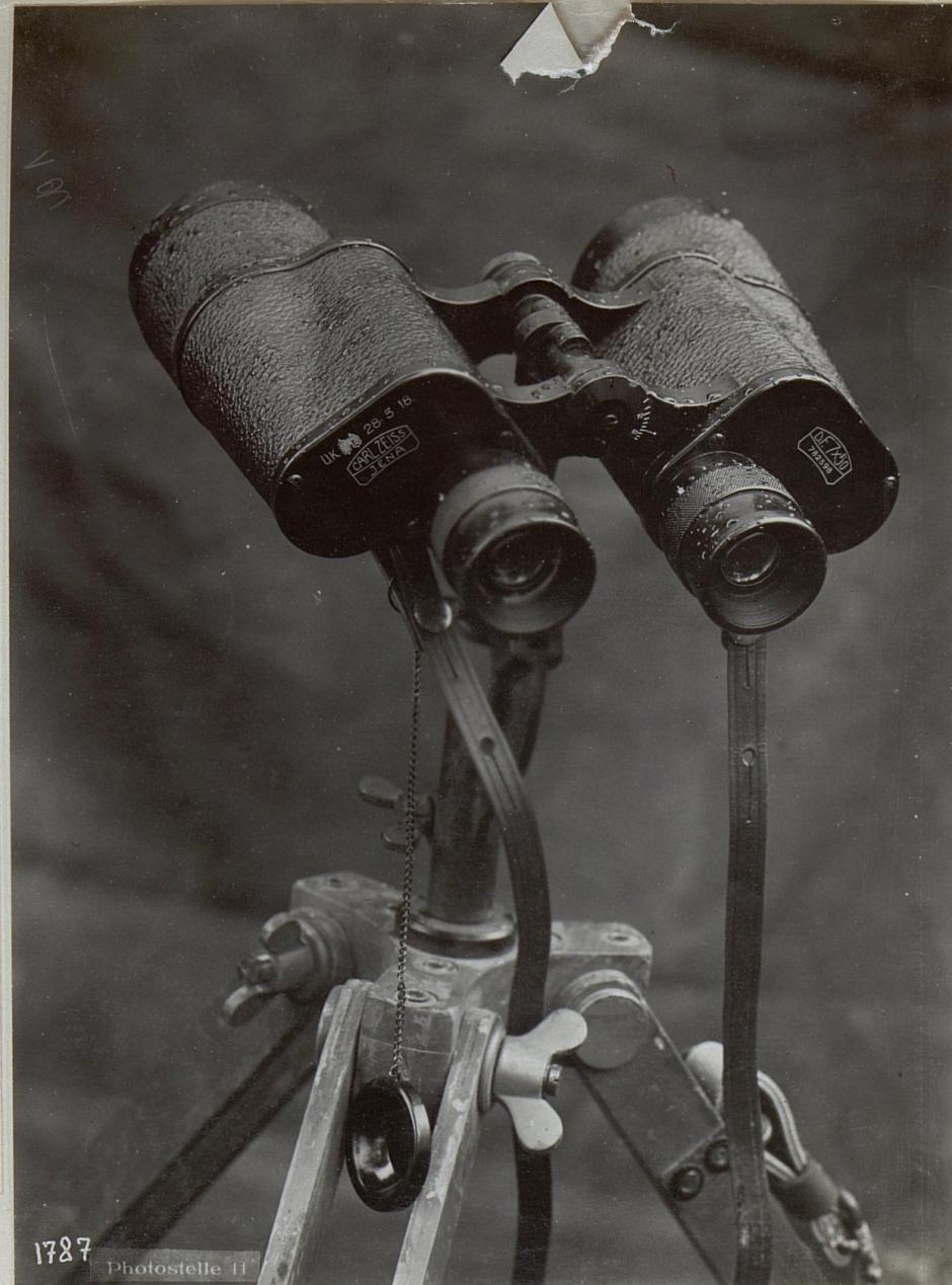 Prismáticos Zeiss de la época de la Primera Guerra Mundial