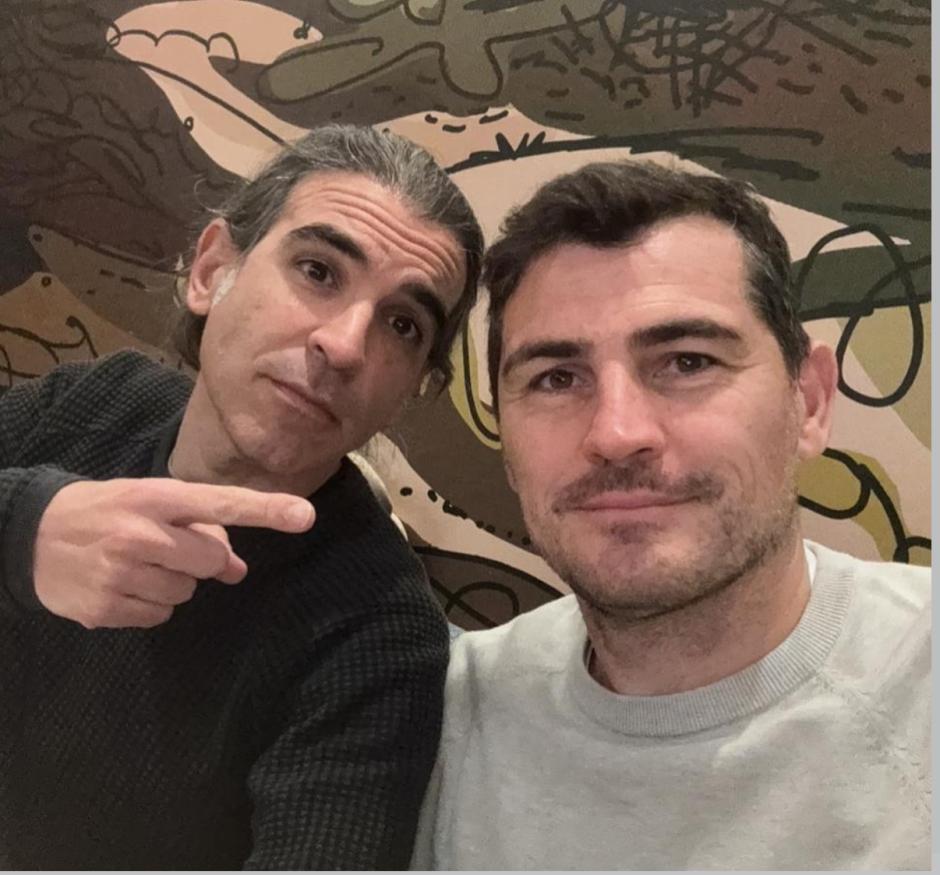 Chema Alonso e Iker Casillas