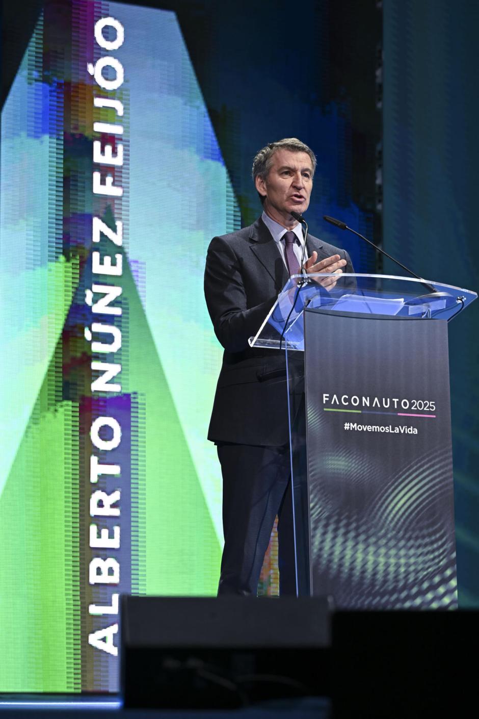 El presidente del PP, Alberto Núñez Feijóo