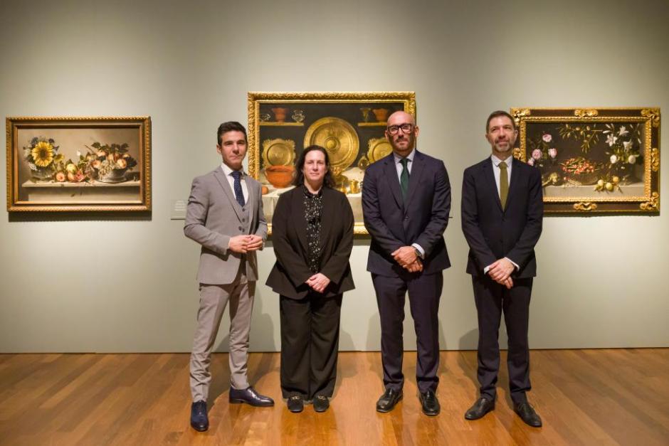 Presentación de la exposición de naturalezas muertas de la Colección Masaveu, en Valencia
