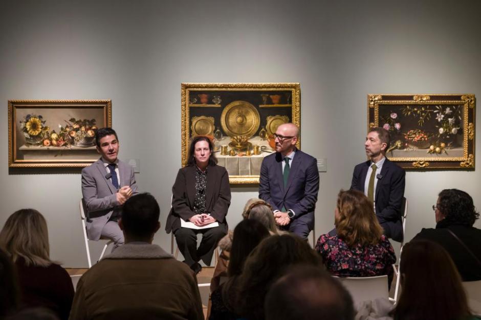 Presentación de la muestra de naturalezas muertas en Valencia