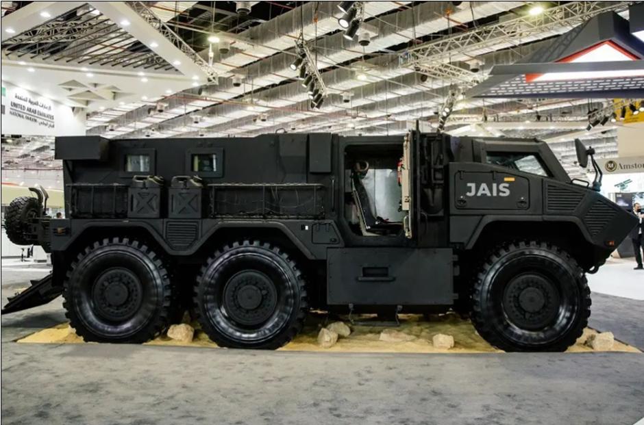 Jais 6X6, un vehículo usado por ejércitos de todo el mundo