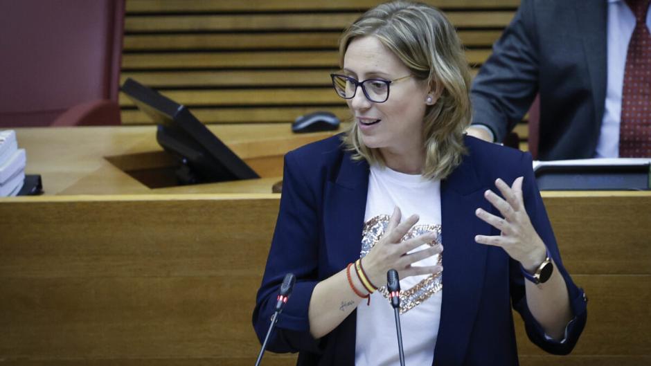 La portavoz adjunta del PP en las Cortes Valencianas Laura Chulià, en una imagen de archivo