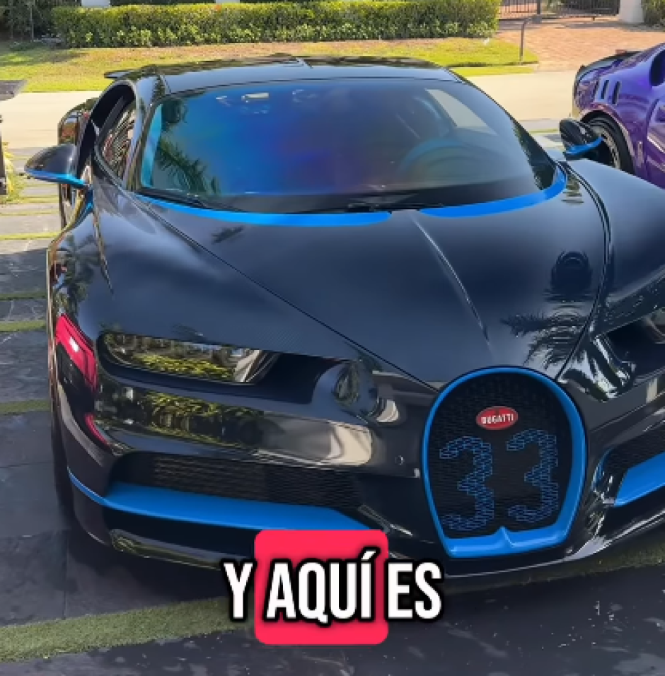 Este influencer ha sacado a la luz el Bugatti de Lladós