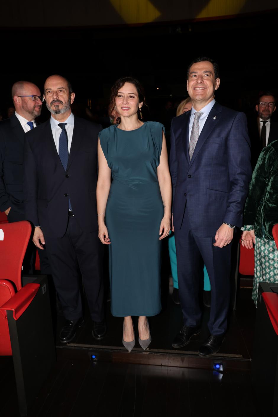 Isabel Diaz Ayuso for Talento Andaluz 2025 awards in Madrid on Monday, 31 Mach 2025.