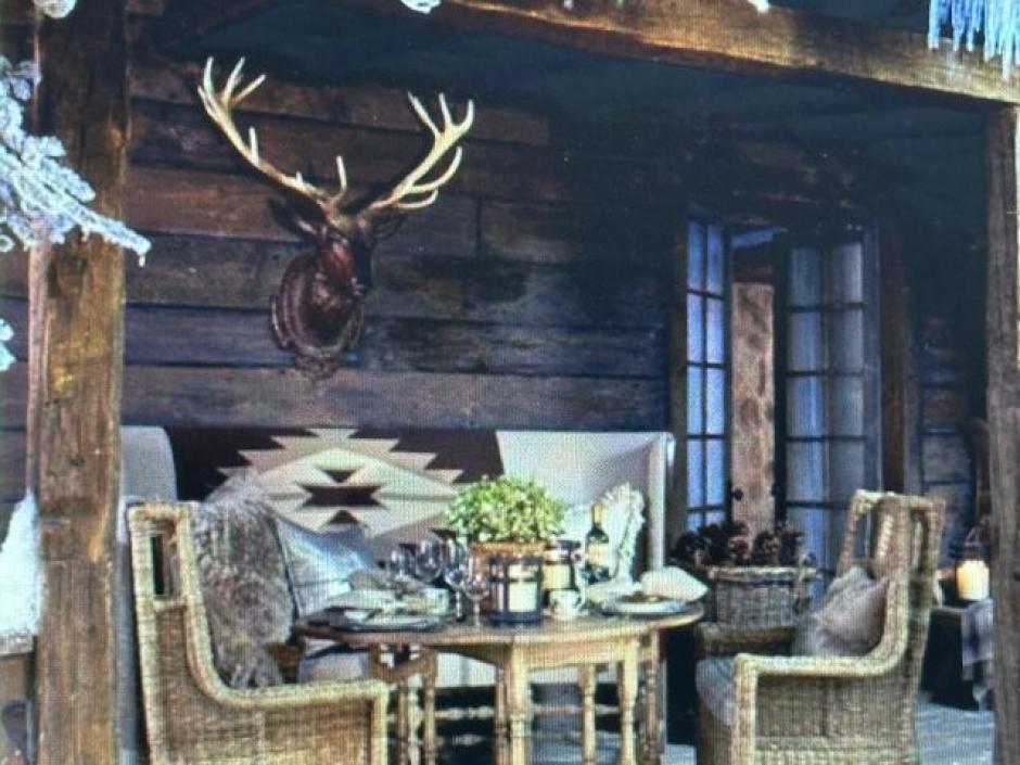 Casita de campo del diseñador y decorador Ralph Lauren