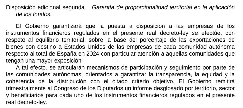 La disposición adicional segunda, pactada entre el ministro Cuerpo y Junts