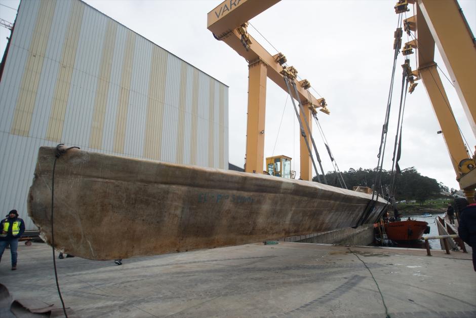 Narcosubmarino encontrado en Galicia en 2023
