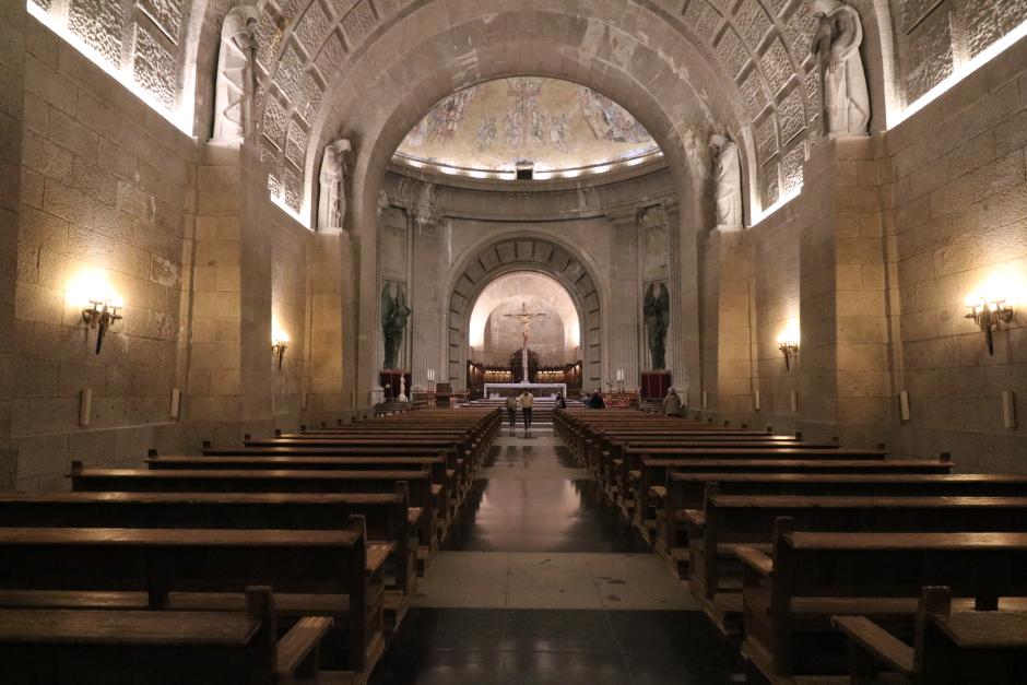 La basílica mide 262 metros de largo, lo que la convierte en la más larga del planeta